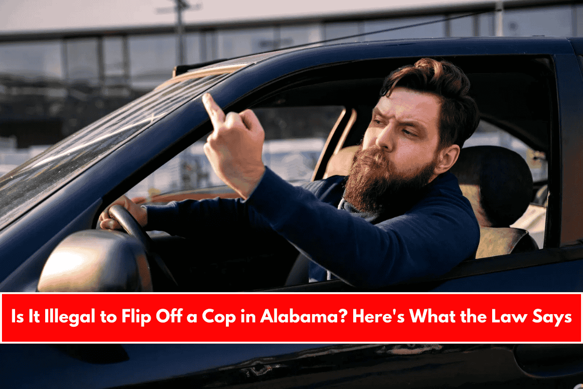 Is It Illegal to Flip Off a Cop in Alabama Here's What the Law Says