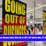 JCPenney Closing Sales Offer Up to 90% Off Before May 25 Deadline