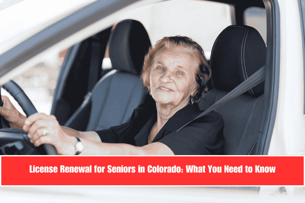 License Renewal for Seniors in Colorado What You Need to Know