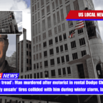 Little to no tread' Man murdered after motorist in rental Dodge Charger with 'exceptionally unsafe' tires collided with him during winter storm, lawsuit states