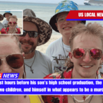 Nebraska Just hours before his son's high school graduation, the father stabs his wife, two children, and himself in what appears to be a murder-suicide