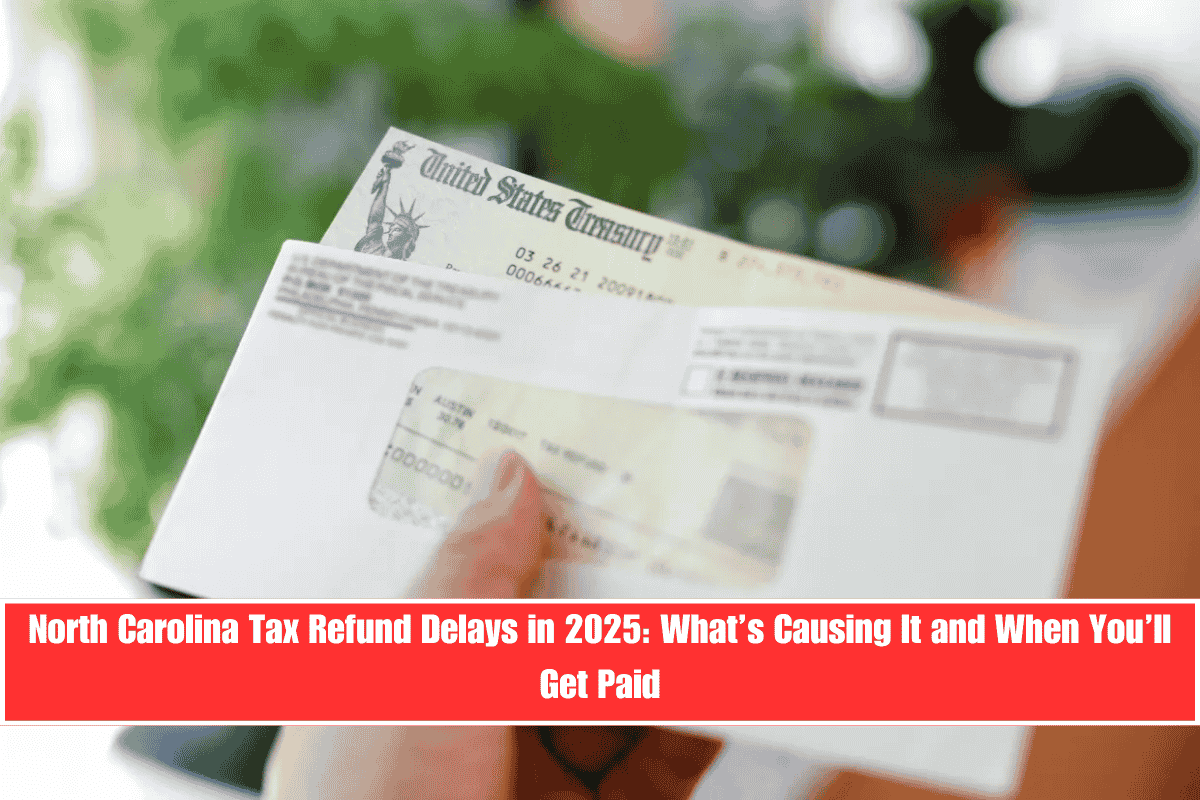 North Carolina Tax Refund Delays in 2025 What’s Causing It and When You’ll Get Paid