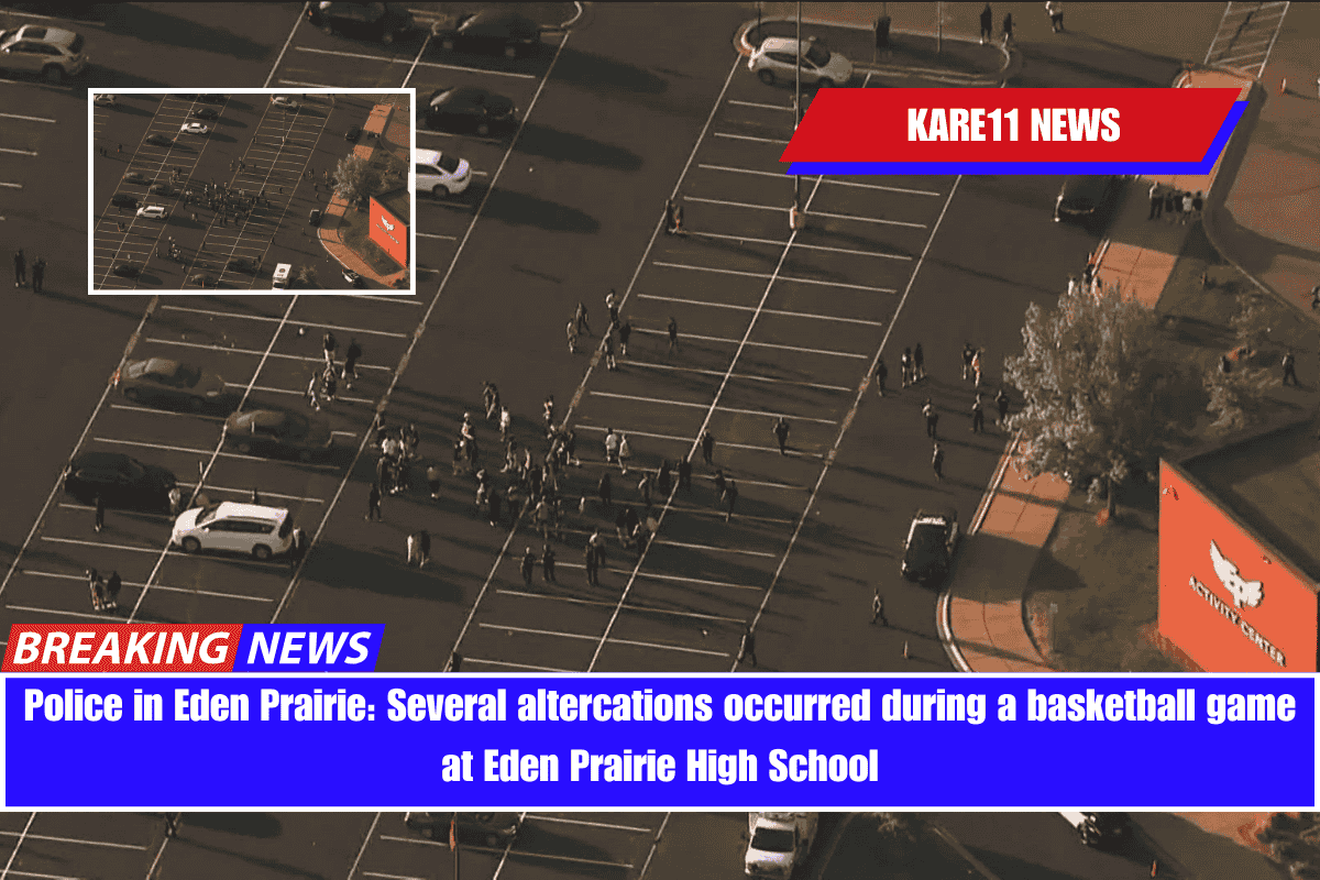 Police in Eden Prairie Several altercations occurred during a basketball game at Eden Prairie High School