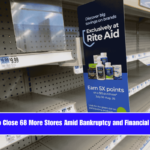 Rite Aid to Close 68 More Stores Amid Bankruptcy and Financial Struggles