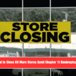 Rite Aid to Close 68 More Stores Amid Chapter 11 Bankruptcy Filing