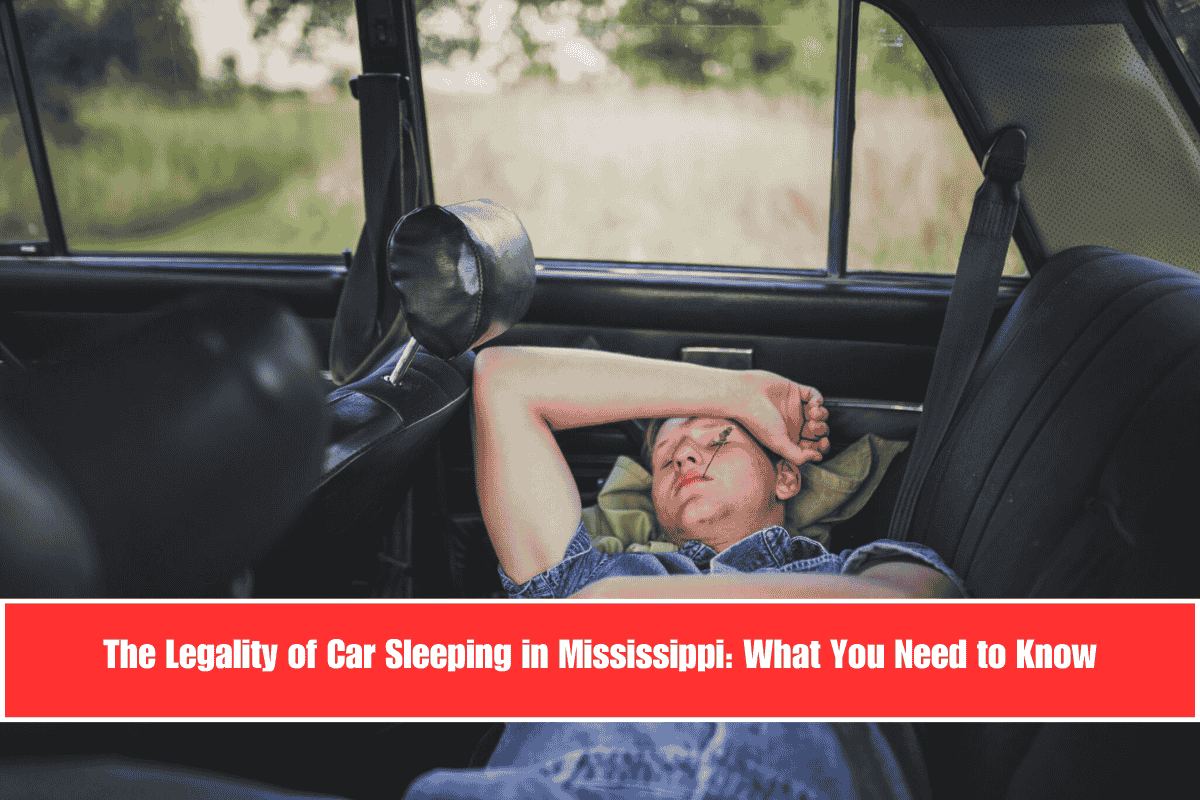 The Legality of Car Sleeping in Mississippi What You Need to Know
