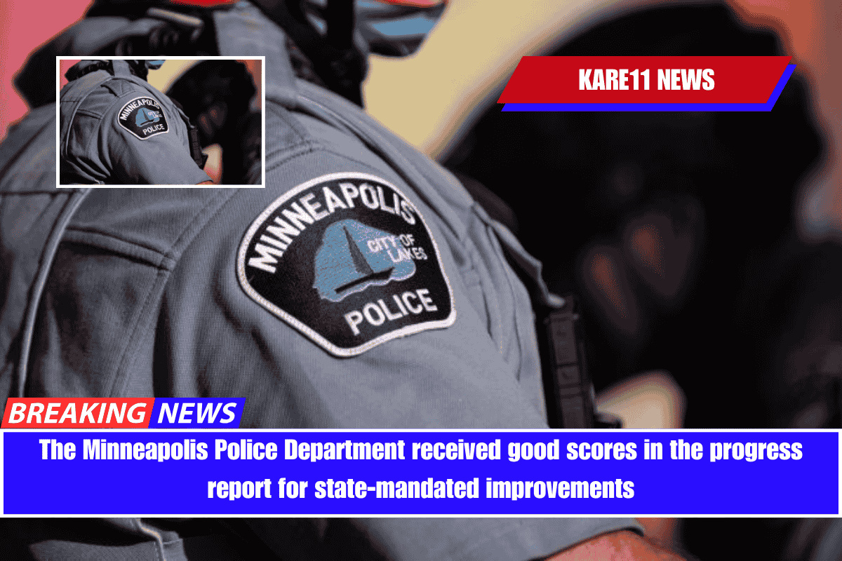 The Minneapolis Police Department received good scores in the progress report for state-mandated improvements