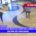The identity of the Las Vegas gunman was revealed after a gunfight inside a crowded gym ended with a police shooting