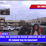 The police officer who arrested the Georgia adolescent who was detained by ICE resigned from the department