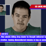 Truly bizarre' Man admits killing drug dealer he thought delivered fatal mix to his girlfriend's brother, leaving dismembered remains in bag on snowy highway