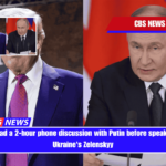 Trump had a 2-hour phone discussion with Putin before speaking with Ukraine's Zelenskyy