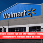 Walmart shopper abandons 'full cart' after 'ridiculous' evening checkout procedure leaves him facing line of '25 people'