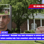 White clumpy substance' Husband may have attempted to poison wife with 'salty' smoothies before seeking help from coworkers when that failed, police allege