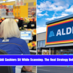Why Aldi Cashiers Sit While Scanning The Real Strategy Behind It